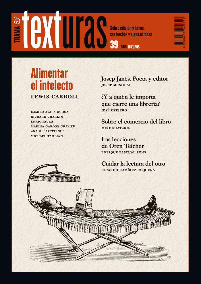 Texturas 39: El ecosistema del libro, de Varios autores | portada del libro