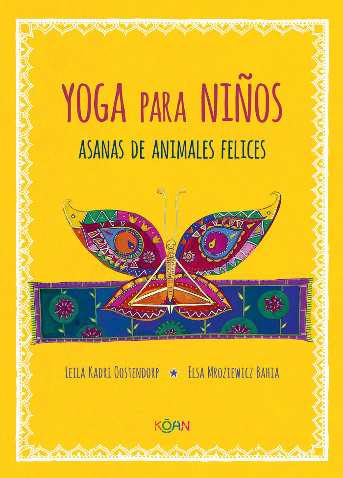 Yoga para niños, de Kadri Oostendorp, Leila | portada del libro