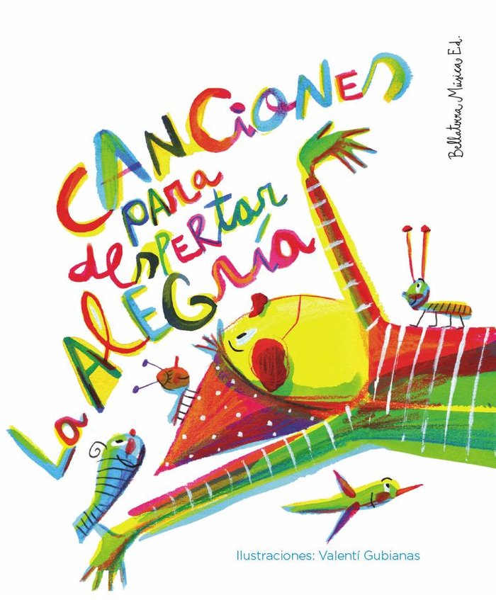 Canciones para despertar la alegría, de Ponce Ribas, Àngels | portada del libro