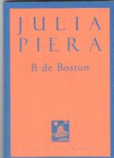 B de Boston, de Piera Abad | portada del libro