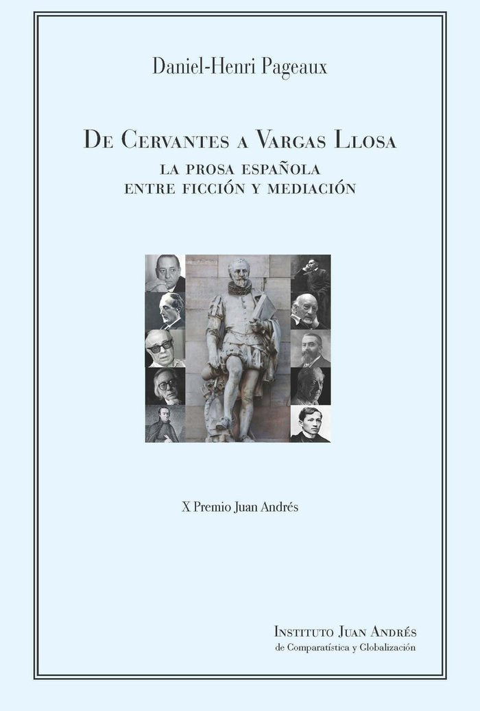 DE CERVANTES A VARGAS LLOSA., de PAGEAUX, DANIEL-HENRI | portada del libro