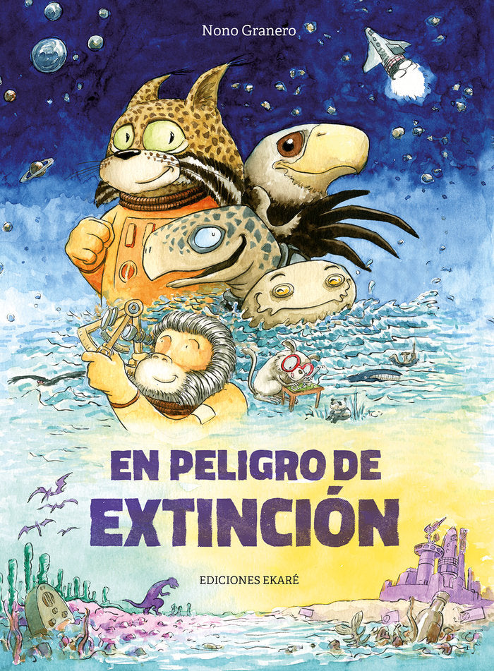 En peligro de extinción, de Nono Granero | portada del libro