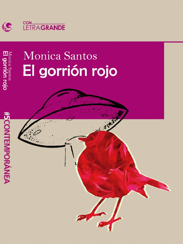 El gorrión rojo. (ediciones en letra grande), de Santos Arrontes | portada del libro