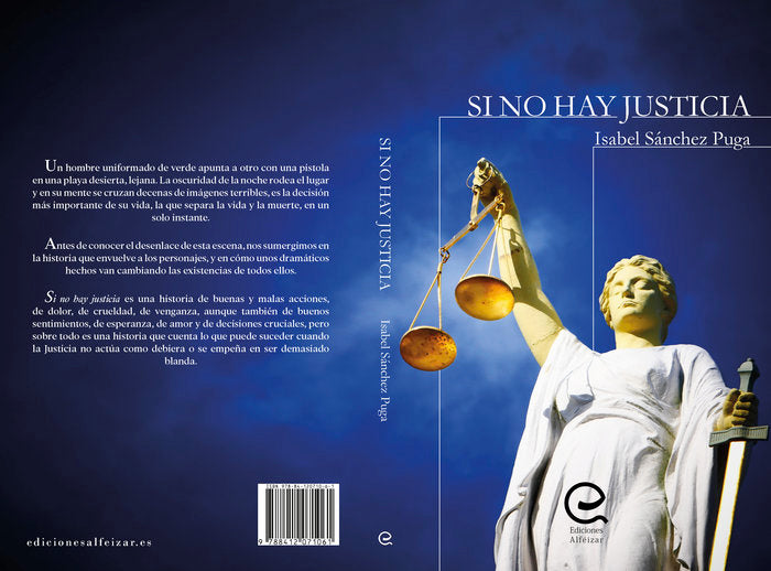 Si no hay justicia, de Sánchez Puga, Isabel | portada del libro