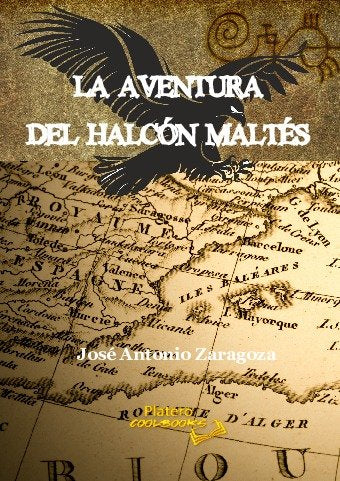 LA AVENTURA DEL HALCON MALTES, de ZARAGOZA GOMEZ | portada del libro