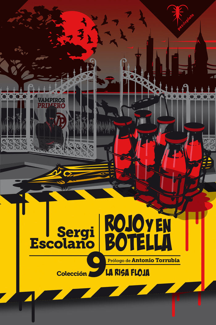 Rojo y en botella, de Escolano, Sergi | portada del libro