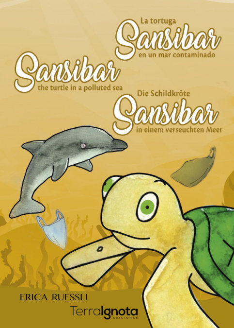 La tortuga Sansibar en un mar contaminado, de Ruessli, Erica | portada del libro