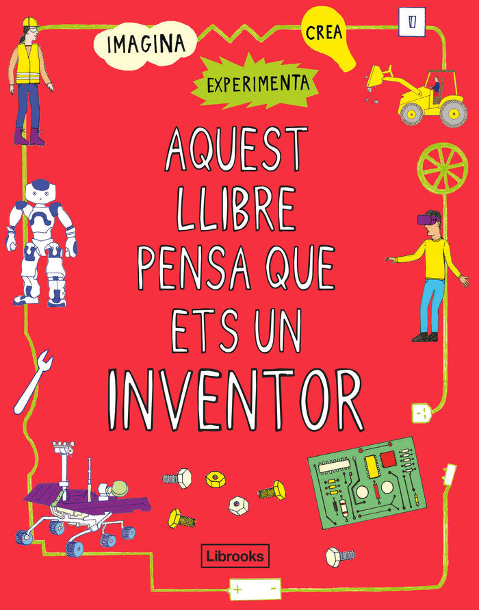 Aquest llibre pensa que ets un inventor, de LONDON | portada del libro