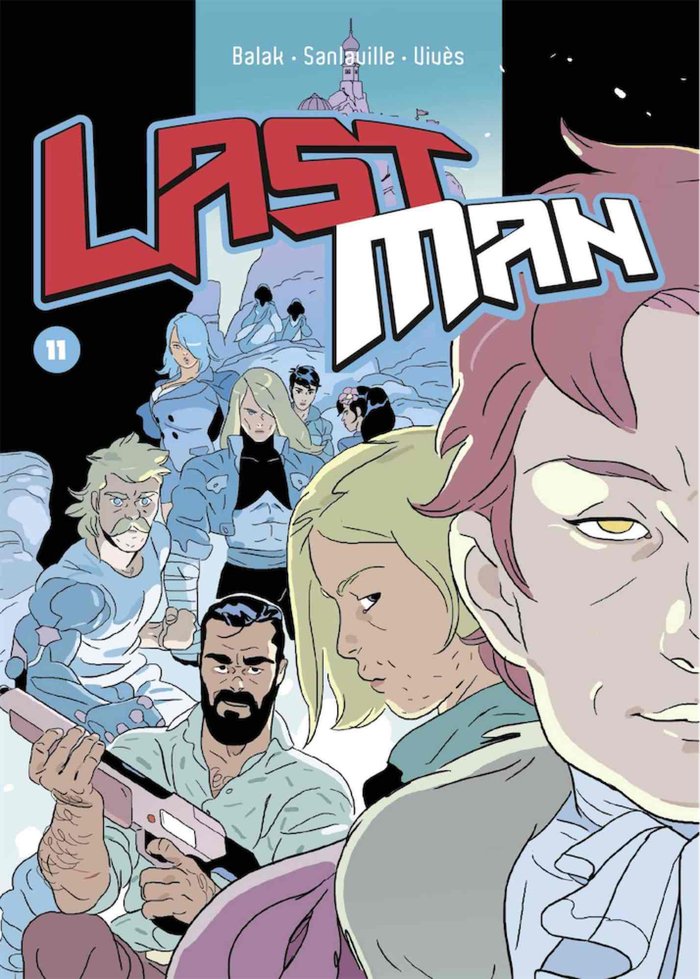 LAST MAN 11, de VIVES | portada del libro