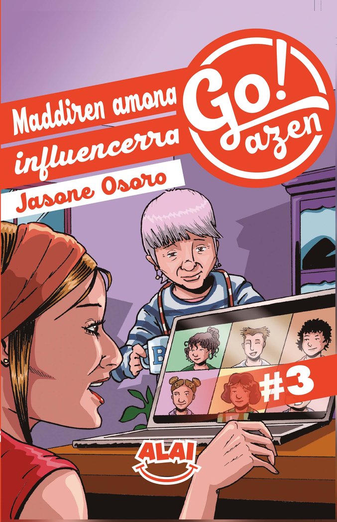 Maddiren amona influencerra, de OSORO IGARTUA | portada del libro
