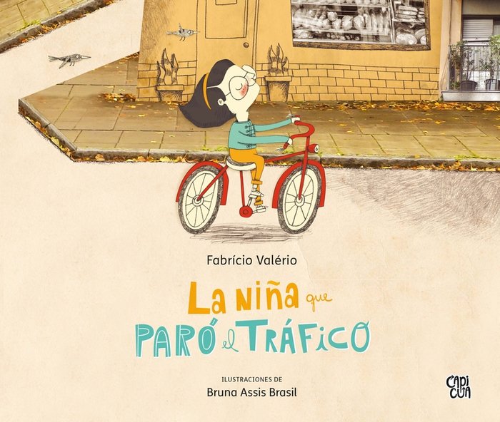 La niña que paró el tráfico, de Valério, Fabrício | portada del libro