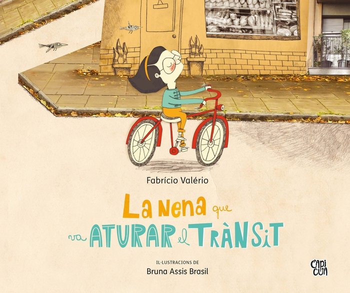 La nena que va aturar el trànsit, de Valério, Fabrício | portada del libro