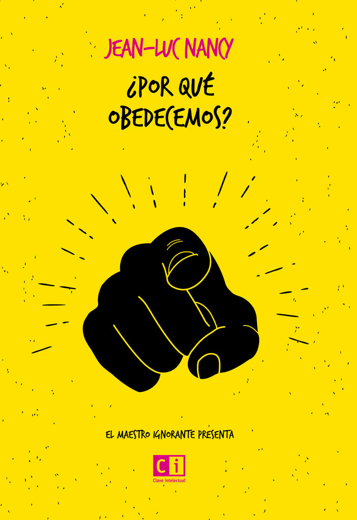 ¿Por qué obedecemos?, de NANCY,JEAN-LUC | portada del libro