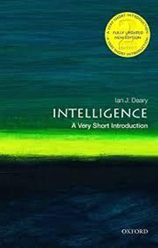 INTELIGENCIA, de DEARY,IAN | portada del libro