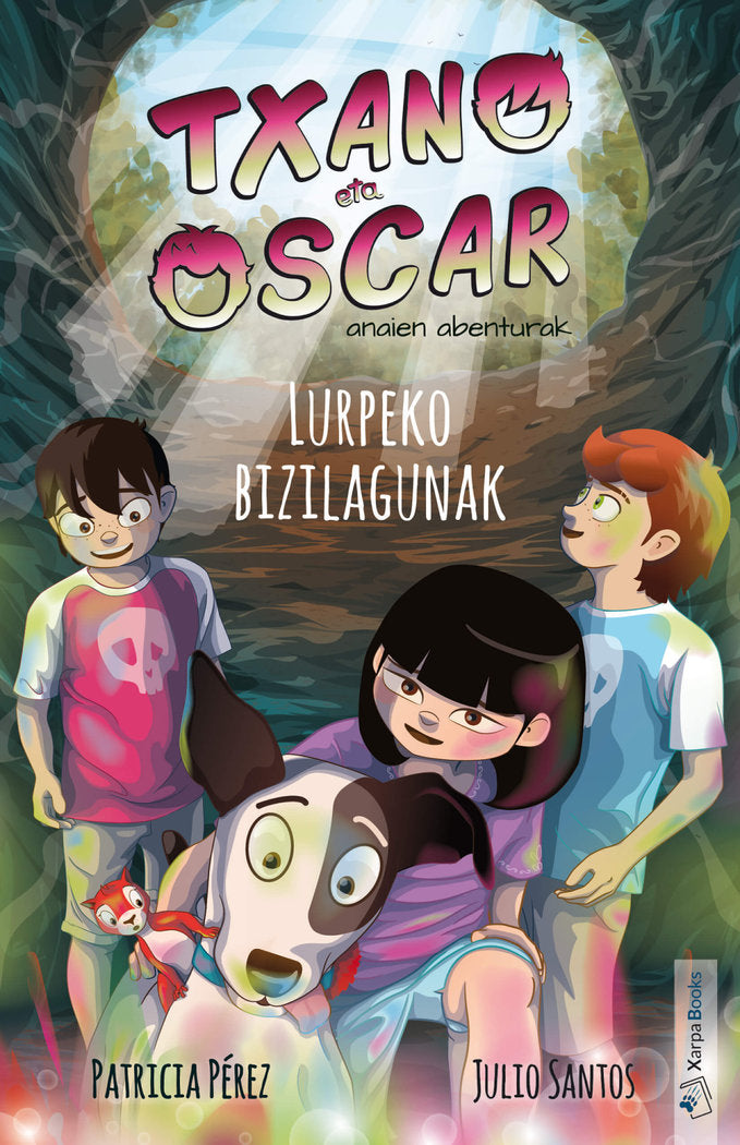 Lurpeko bizilagunak, de SANTOS GARCIA, JULIO | portada del libro