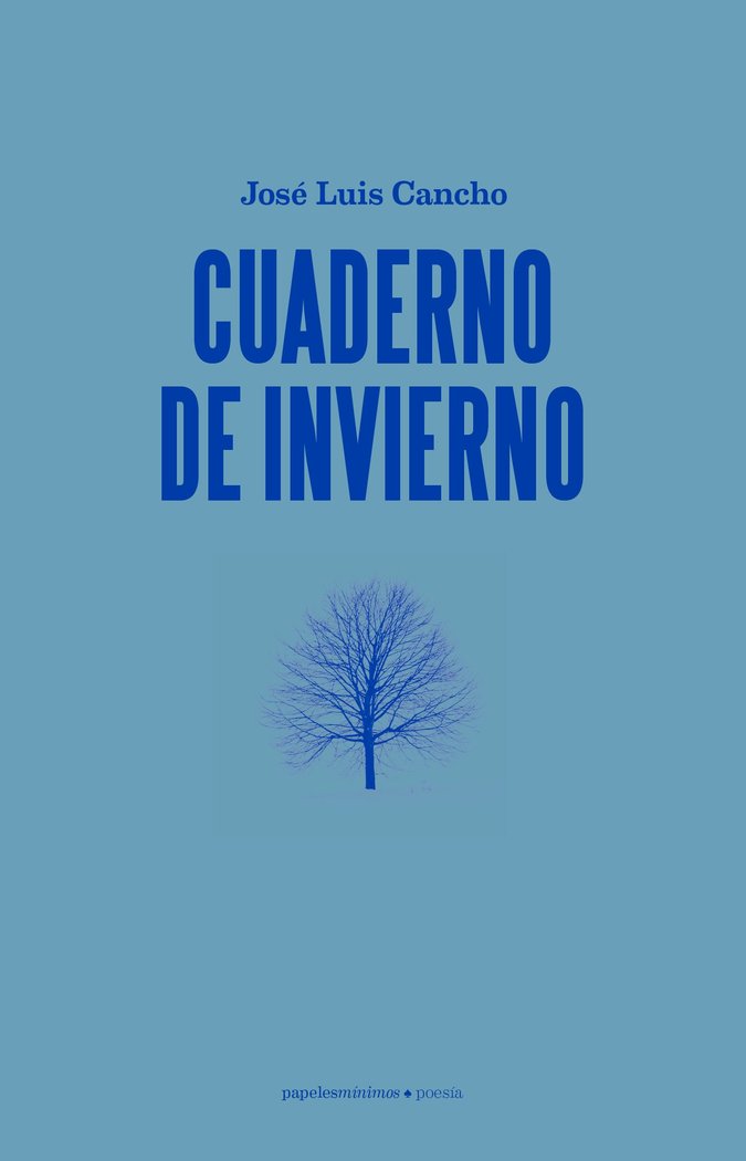 Cuaderno de invierno, de Cancho Beltrán | portada del libro