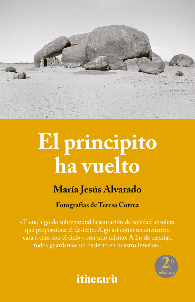 El principito ha vuelto, de Alvarado, María Jesús | portada del libro