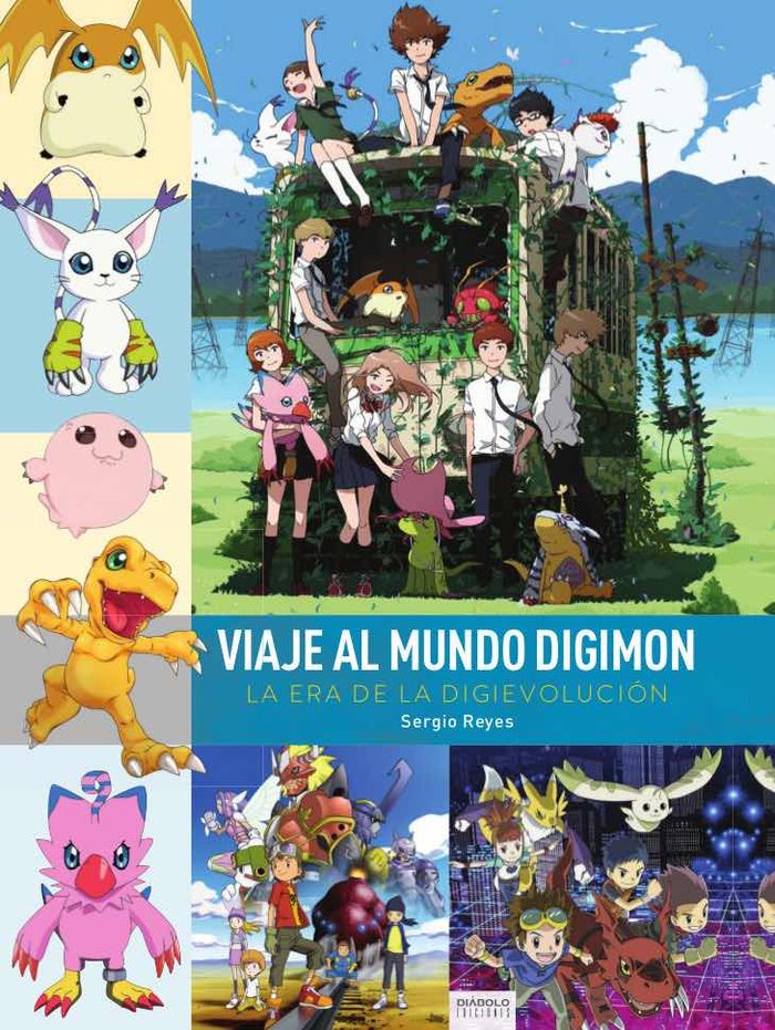 VIAJE AL MUNDO DIGIMON. LA ERA DE LA DIGIEVOLUCION, de REYES | portada del libro
