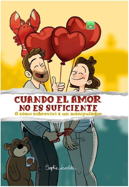 CUANDO EL AMOR NO ES SUFICIENTE, de SOPHIE LAMBDA | portada del libro