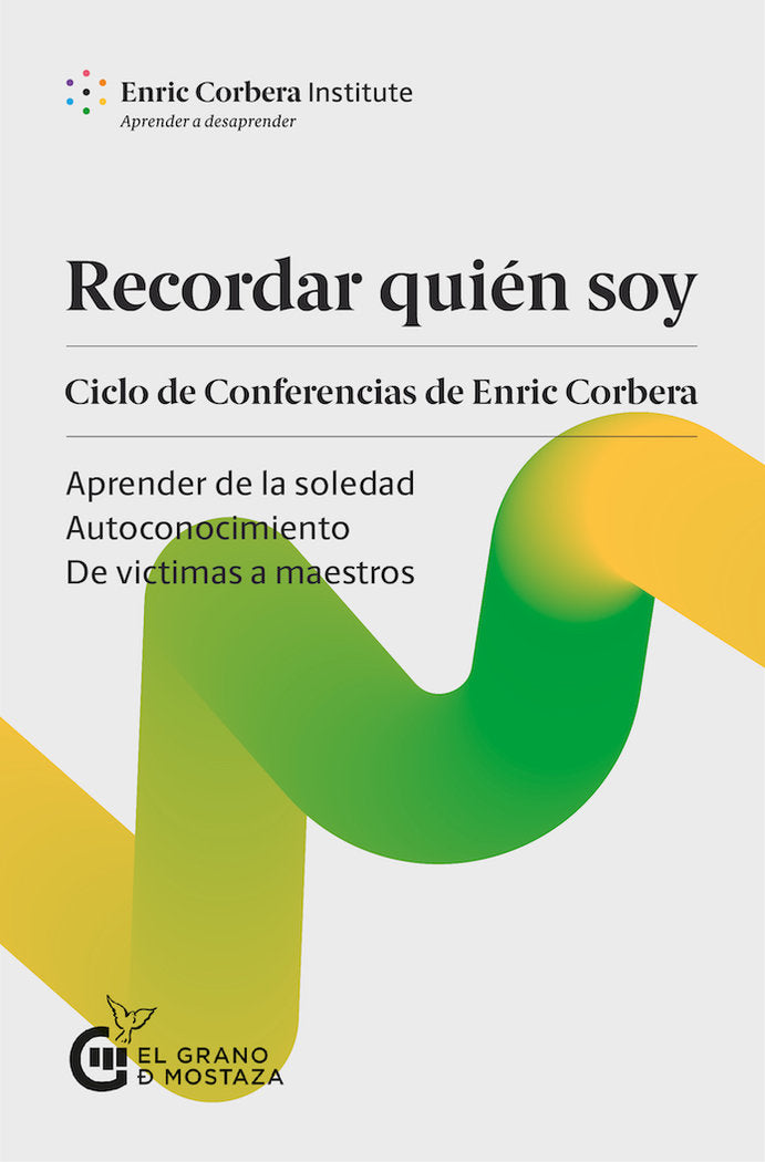 Recordar quién soy, de CORBERA,ENRIC | portada del libro