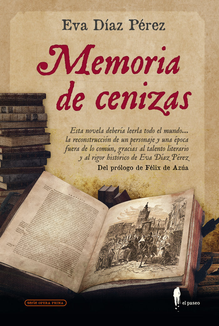 Memoria de cenizas, de Díaz Pérez, Eva | portada del libro