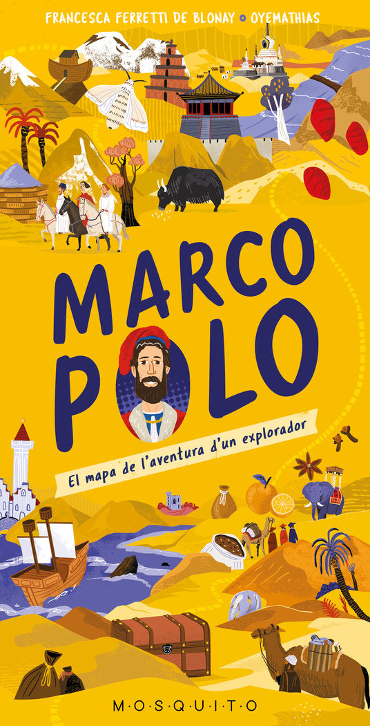 Marco Polo, de Ferreti de Blonay, Francesca | portada del libro