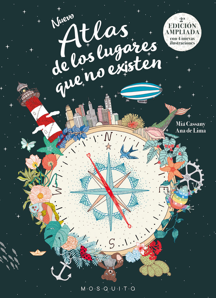 Nuevo atlas de los lugares que no existen, de Cassany, Mia | portada del libro