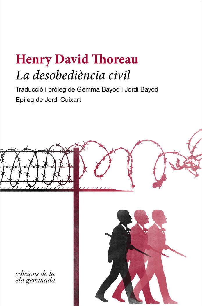 LA DESOBEDIENCIA CIVIL, de THOREAU,HENRY DAVID | portada del libro