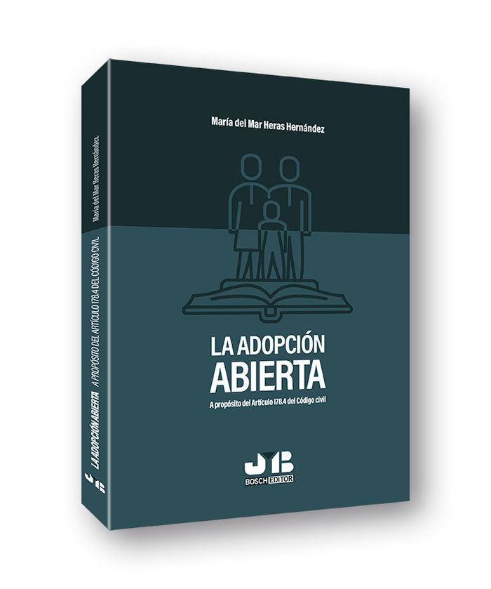 La adopción abierta, de Heras Hernández, María del Mar | portada del libro