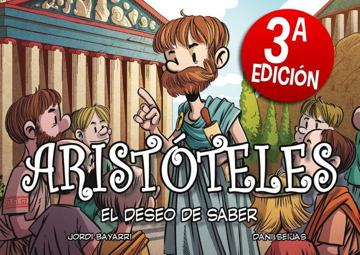 ARISTOTELES EL DESEO DE SABER, de JORDI BAYARRI | portada del libro