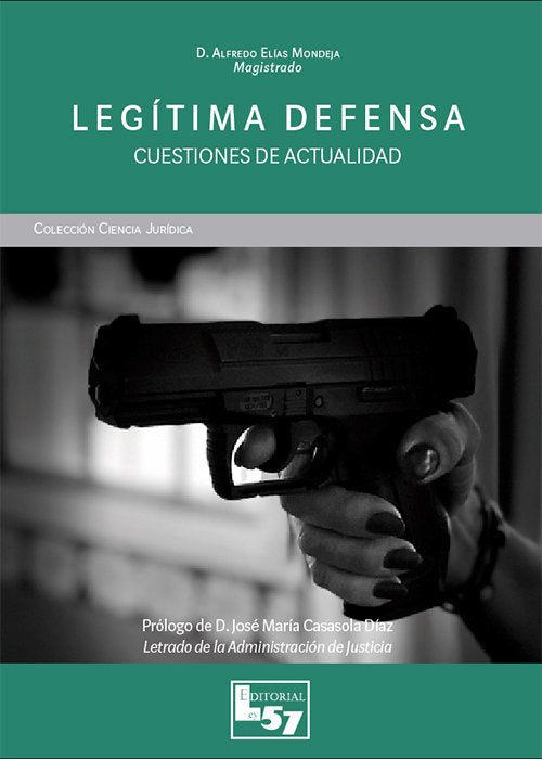 LEGITIMA DEFENSA CUESTIONES DE ACTUALIDAD, de CASASOLA DIAZ,JOSE MARIA | portada del libro
