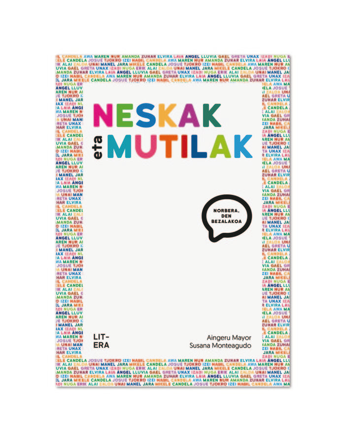Neskak eta mutilak, de Mayor | portada del libro