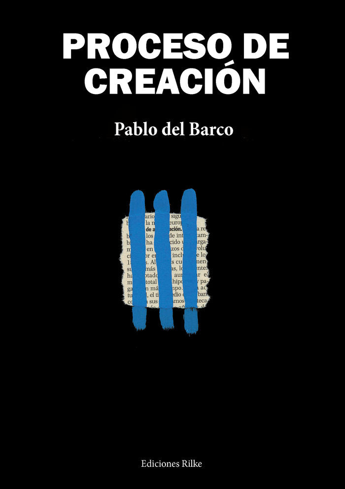 PROCESO DE CREACION, de del Barco, Pablo | portada del libro