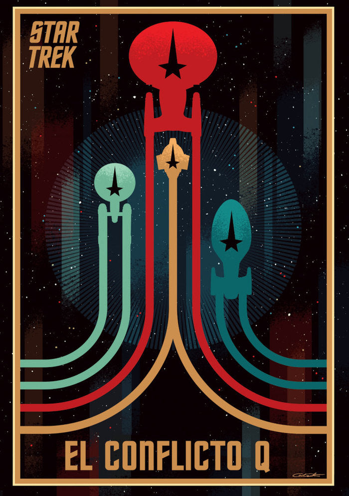 STAR TREK EL CONFLICTO Q, de Messina, David | portada del libro