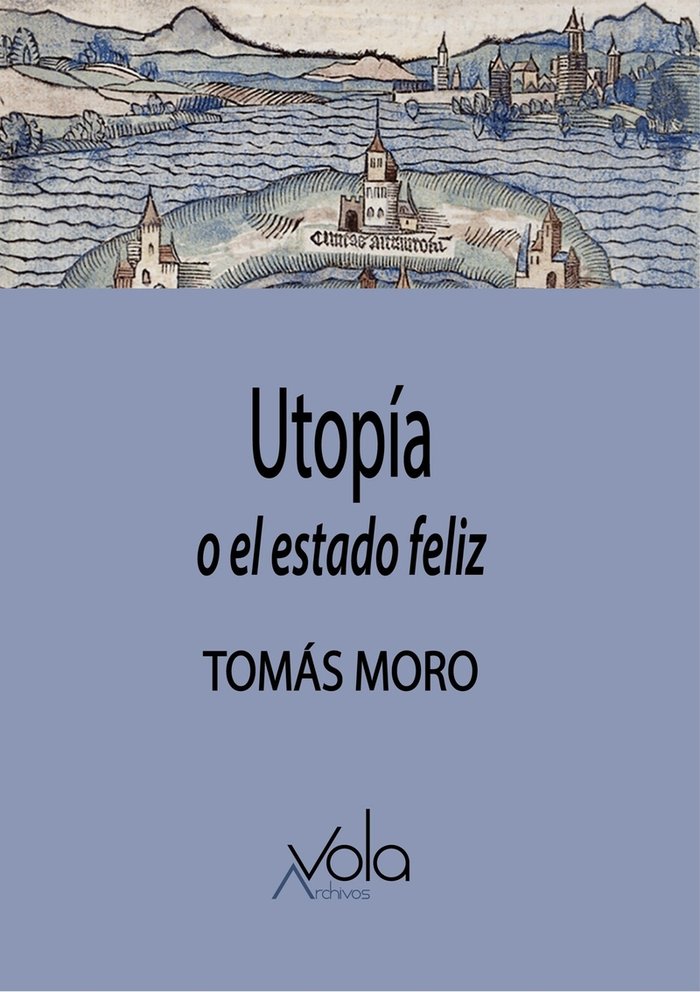 Utopía, de Moro, Tomás | portada del libro