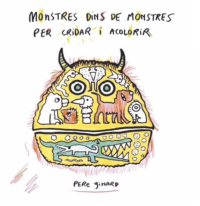 Monstres dins de monstres, de Pere Ginard | portada del libro