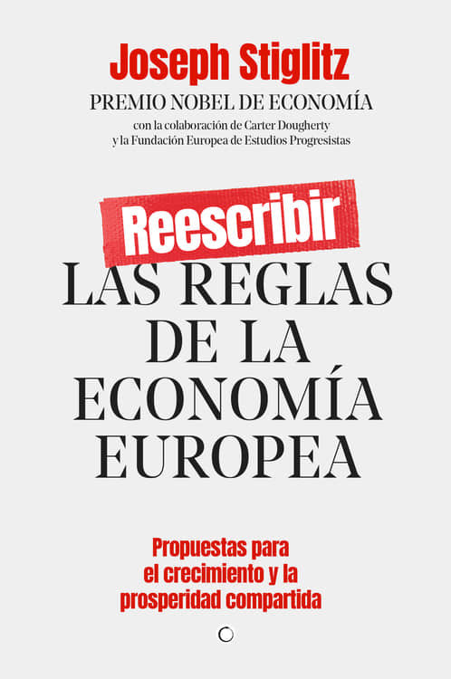 Reescribir las reglas de la economía europea, de Stiglitz, Joseph E. | portada del libro
