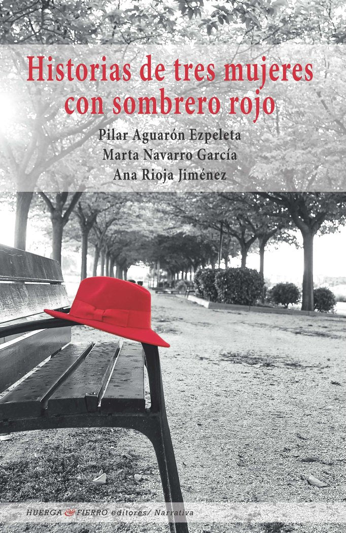 Historia de tres mujeres con sombrero rojo, de Rioja Jiménez, Ana | portada del libro