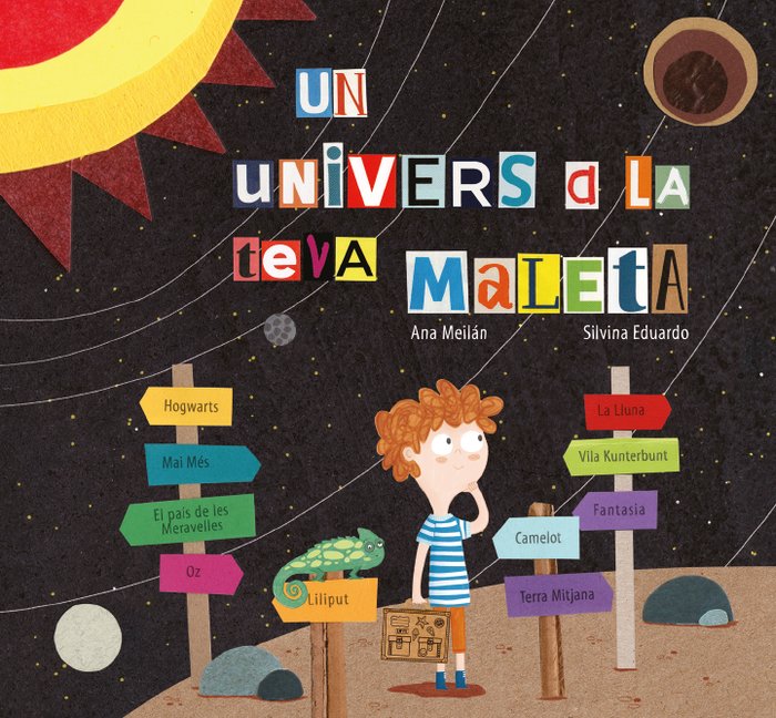 UN UNIVERS A LA TEVA MALETA, de MEILAN,ANA | portada del libro