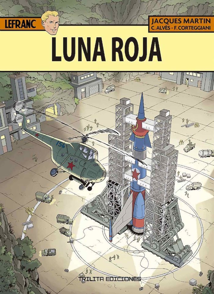 LEFRANC 30: LUNA ROJA, de MARTIN | portada del libro