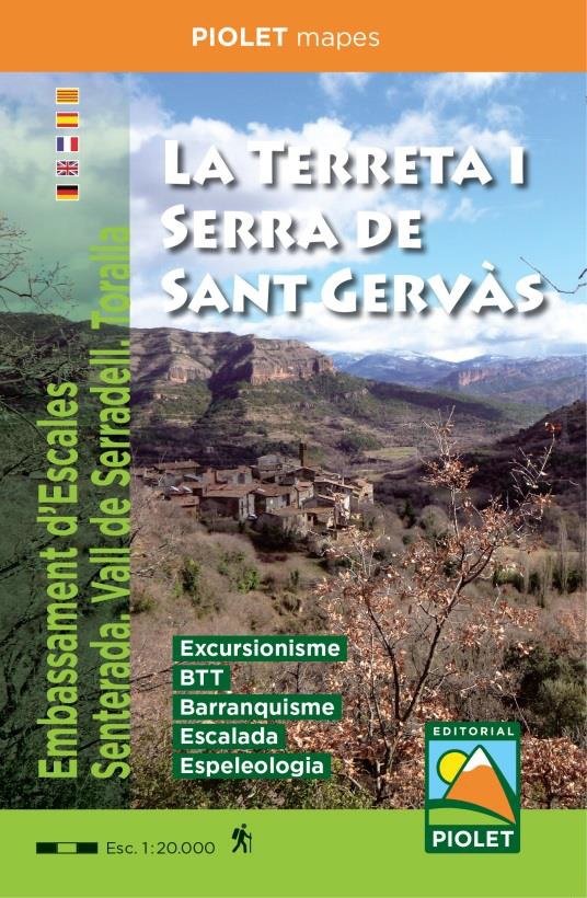 La Terreta i Serra de Sant Gervàs, de Piolet, Editorial | portada del libro