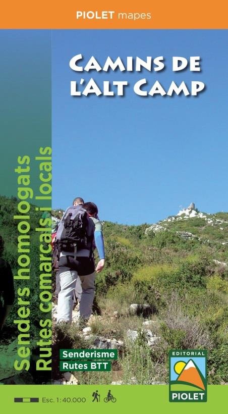 Camins de l'Alt Camp, de Piolet, Editorial | portada del libro