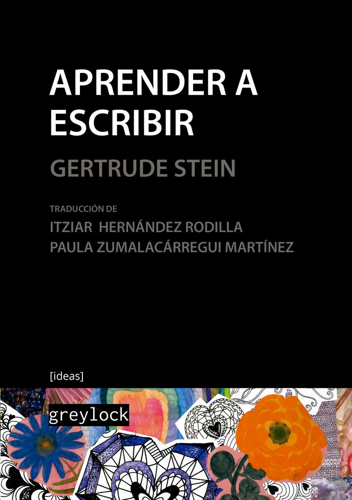 APRENDER A ESCRIBIR, de Stein | portada del libro