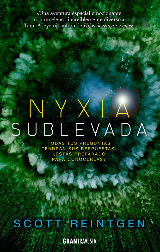 Nyxia sublevada, de Reintgen, Scott | portada del libro