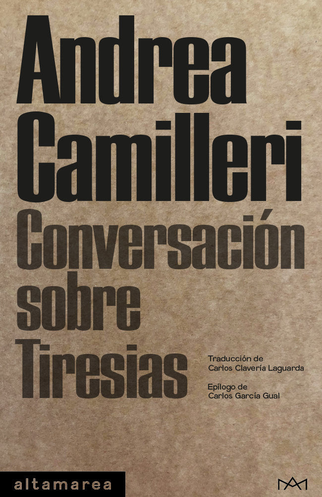 Conversación sobre Tiresias, de Camilleri, Andrea | portada del libro