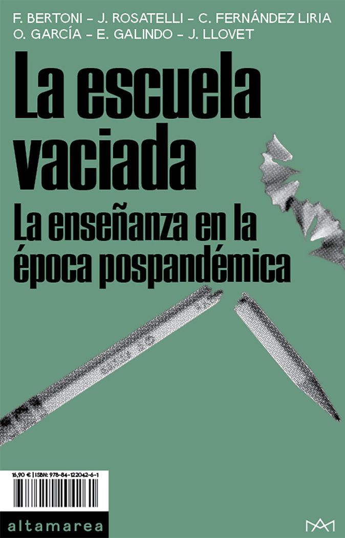 La escuela vaciada, de Bertoni, Federico | portada del libro