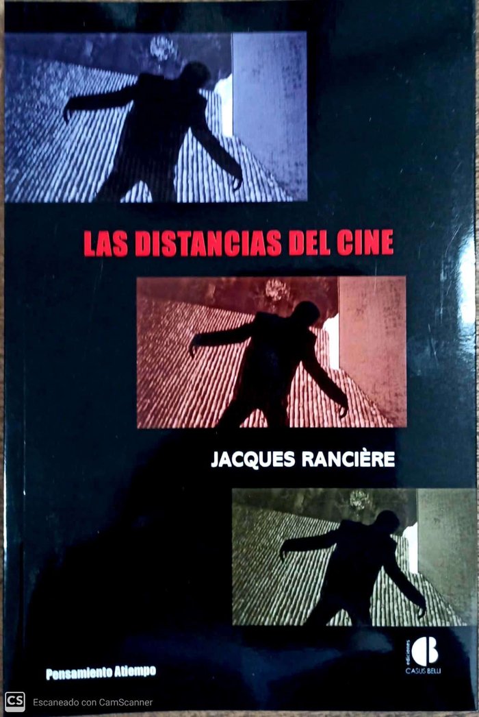 Las distancias del cine | portada del libro