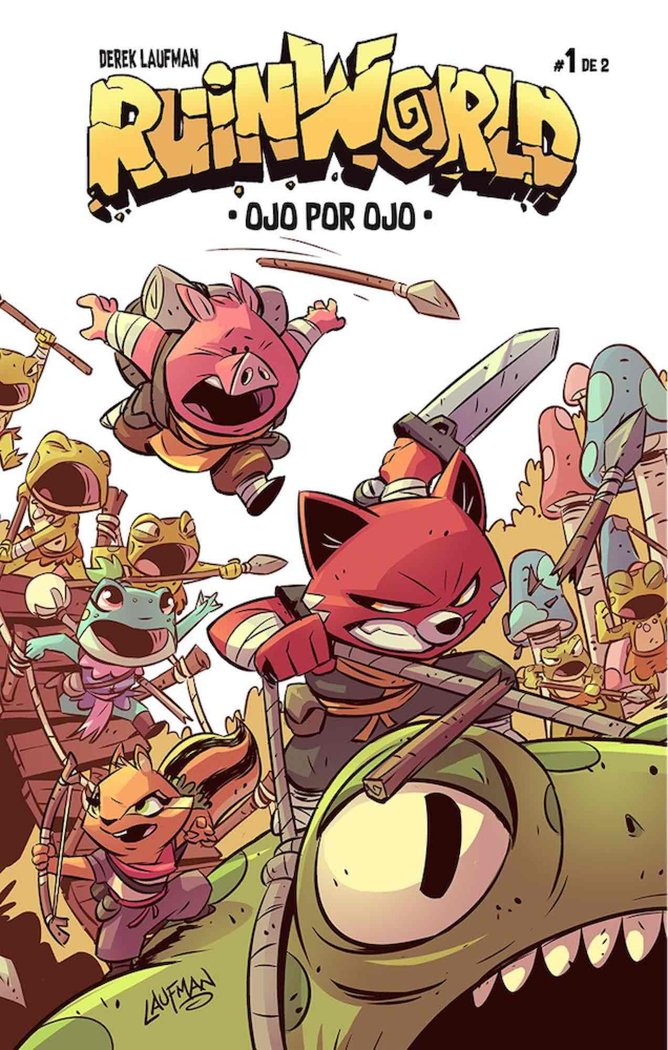 RUINWORLD: OJO POR OJO 01, de LAUFMAN, DEREK | portada del libro