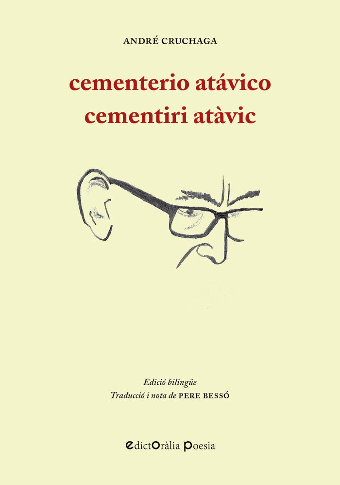 CEMENTARIO ATAVICO / CEMENTIRI ATAVIC, de ANDRE CRUCHAGA | portada del libro