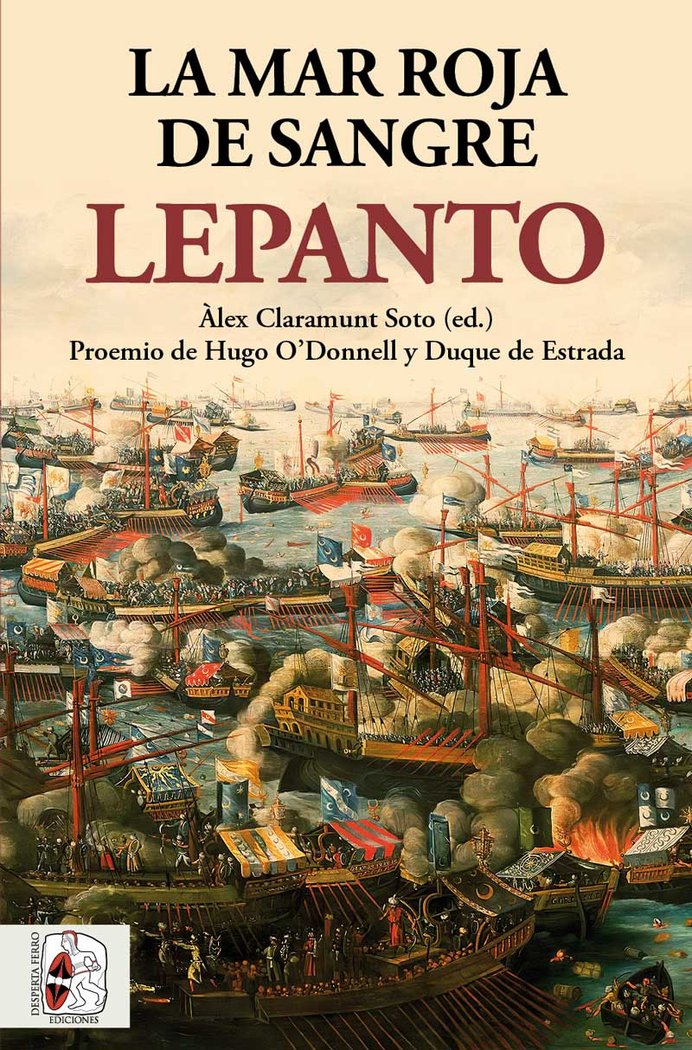 LEPANTO, LA MAR ROJA DE SANGRE, de WILLIAMS, PHILIP | portada del libro